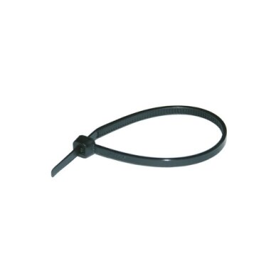 100x2.5 mm, GT 100 MCUV, Dirželiai, JUODAS, lauko sąlygom 100x2.5 mm, GT 100 MCUV, Dirželiai, JUODAS, lauko sąlygom