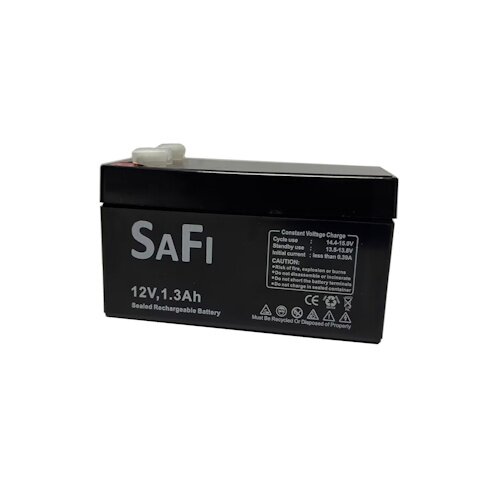 1.3Ah 12V, Battery, SAFI 1.3Ah 12V, Battery, SAFI