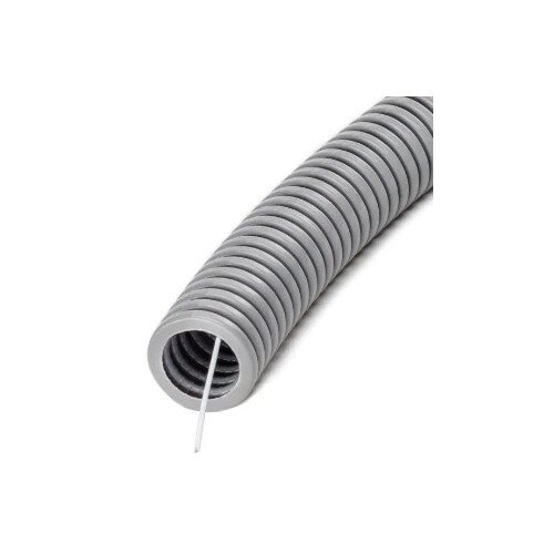11/16 RKGLp, Corrugated pipe with pull wire, 320N, GRAY (50 m)