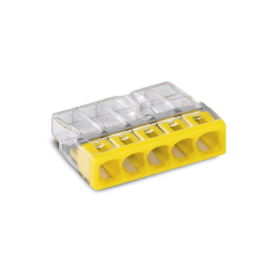 2273-205 jungtis 5x0.5-2.5mm2 WAGO (100 vnt.) 2273-205 jungtis 5x0.5-2.5mm2 WAGO (100 vnt.)
