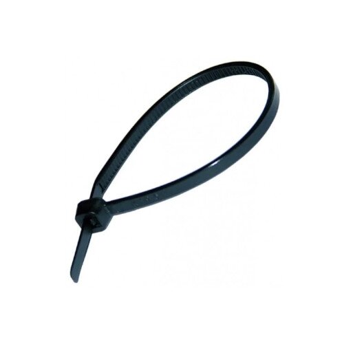 292x3.6mm, 262610 Dirželiai juodi 100vnt atsparūs UV HAUPA