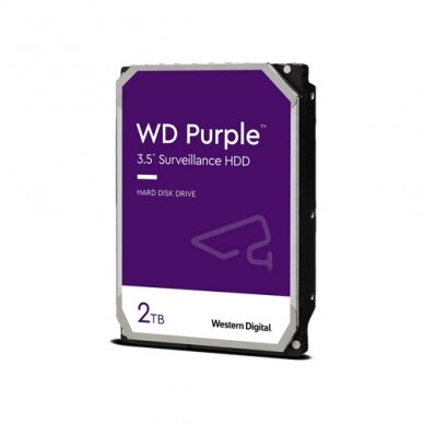 2 TB SATA WD Purple, Standusis diskas 2 TB HDD