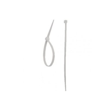 400x8 mm dirželis Baltas 100vnt 400x8 mm dirželis Baltas 100vnt