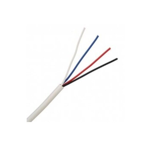 4x0.22 B2ca, B2ca (Cca) protective cable, 100-meter reel 4x0.22 B2ca, B2ca (Cca) protective cable, 100-meter reel