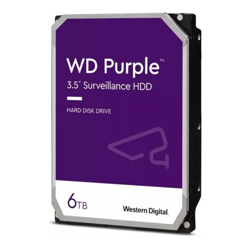 6 TB SATA WD Purple, Standusis diskas 6 TB HDD