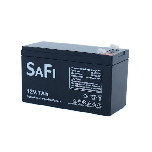 7Ah 12V, Battery, SAFI 7Ah 12V, Battery, SAFI