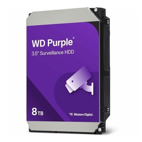 8 TB SATA WD Purple, Standusis diskas 8 TB HDD