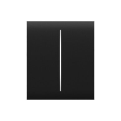 CenterButton (2-gang), Black, AJAX CenterButton (2-gang), Black, AJAX
