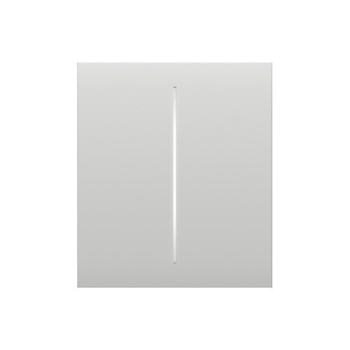 CenterButton (2-gang) White, Ajax