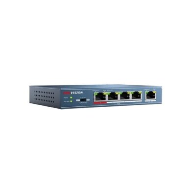 DS-3E0105P-E, 5-port switch(4 PoE, 1 Uplink), Hikvision DS-3E0105P-E, 5-port switch(4 PoE, 1 Uplink), Hikvision