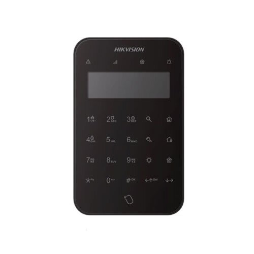 DS-PK1-LT-WE AX PRO, Wireless keypad, Black, Hikvision DS-PK1-LT-WE AX PRO, Wireless keypad, Black, Hikvision