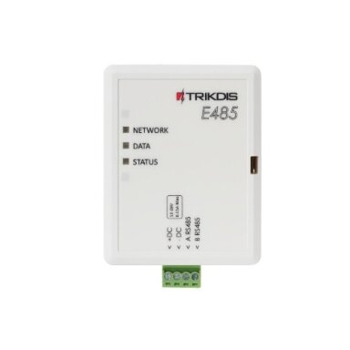E485, Ethernet modulis, Baltas, TRIKDIS