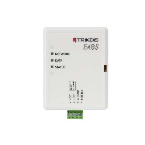 E485, Ethernet communication module, White, TRIKDIS E485, Ethernet communication module, White, TRIKDIS