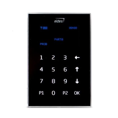 EKB2, Keypad for security control panel LCD, Black, ELDES