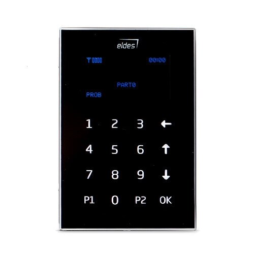 EKB2, Klaviatūra apsaugos centralei LCD, Juoda, ELDES