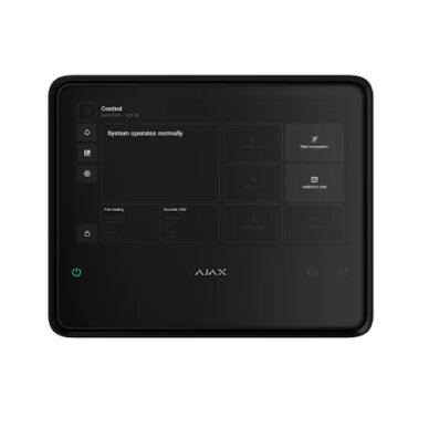 EN54 Fire Hub, Black, Ajax EN54 Fire Hub, Black, Ajax
