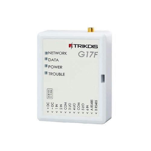 G17F, 4G GSM transmitter, without antenna, White, TRIKDIS