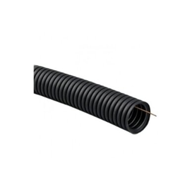 Gofruotas vamzdis JUODAS su viela D20 (RITĖ 50m) Atsparumas:750N/5cm PipeLife Gofruotas vamzdis JUODAS su viela D20 (RITĖ 50m) Atsparumas:750N/5cm PipeLife