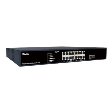 GV APOE161C, 16-Port Gigabit 802.3at Easy Web Smart PoE Switch