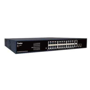 GV APOE241C, 24-Port Gigabit 802.3at Easy Web Smart PoE Switch