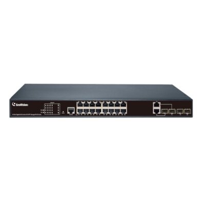 GV APOE1612, 16-Port Gigabit L2+ Web Management PoE Switch GV APOE1612, 16-Port Gigabit L2+ Web Management PoE Switch