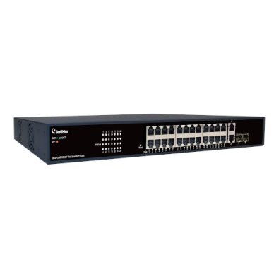 GV APOE241C, 24-Port Gigabit 802.3at Easy Web Smart PoE Switch GV APOE241C, 24-Port Gigabit 802.3at Easy Web Smart PoE Switch