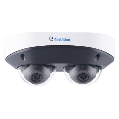 GV TMS8800 2 x 4MP Dual-Sensor Multi-Directional H.265 Super Low Lux WDR Pro IR Fixed IP Dome GV TMS8800 2 x 4MP Dual-Sensor Multi-Directional H.265 Super Low Lux WDR Pro IR Fixed IP Dome