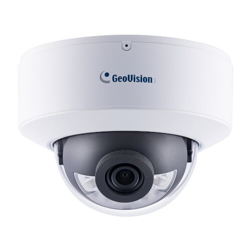 GV GDRF4800 AI 4MP H.265 Super Low Lux WDR Pro Full Color White LED IR Mini Fixed Rugged IP Dome