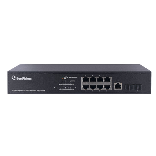 Gv Switch Wht GV APOE0812, 8-Port Gigabit L2+ Web Management PoE Switch | POE ...