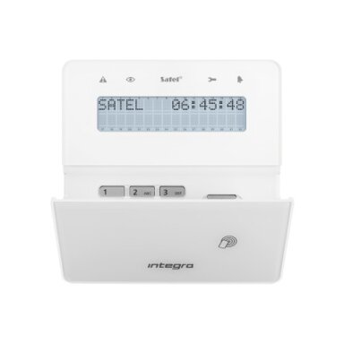INT-KLFR-W Keypad, Satel