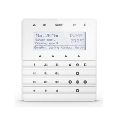 INT-KSG-W, Keypad White, Satel