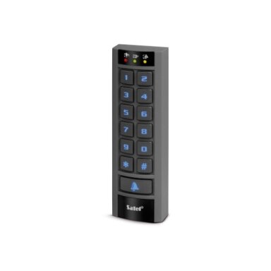 INT-SCR-BL Keypad with proximity card reader, Satel