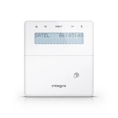 INT-KWRL2-W Belaidė klaviatūra centralėms, Balta, Satel INT-KWRL2-W Belaidė klaviatūra centralėms, Balta, Satel
