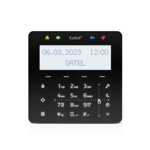 INT-KSG2R-B Keypad, Black, Satel 1 INT-KSG2R-B Keypad, Black, Satel 1