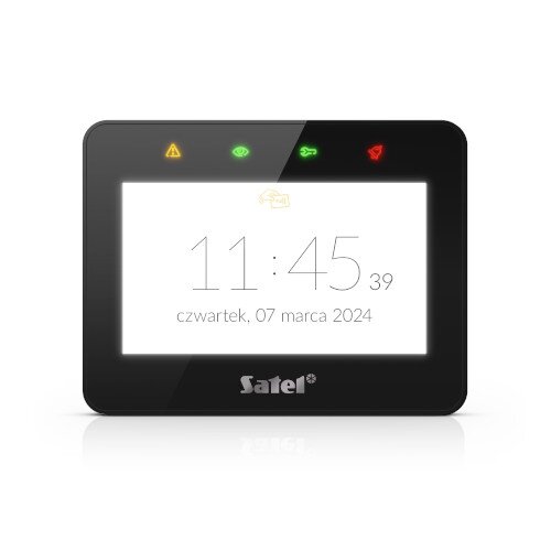 INT-TSG2R-B 4.3” Touchscreen Keypad, Black, Satel 1 INT-TSG2R-B 4.3” Touchscreen Keypad, Black, Satel 1