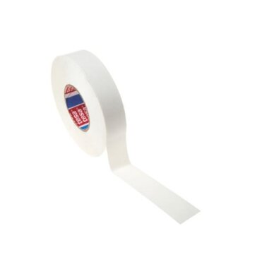 TESA White Insulation Tape, 20 m x 19 mm (Templex) TESA White Insulation Tape, 20 m x 19 mm (Templex)
