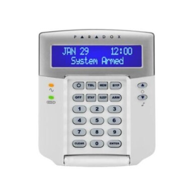 K32LCD 32 zonų LCD klaviatūra K32LCD 32 zonų LCD klaviatūra