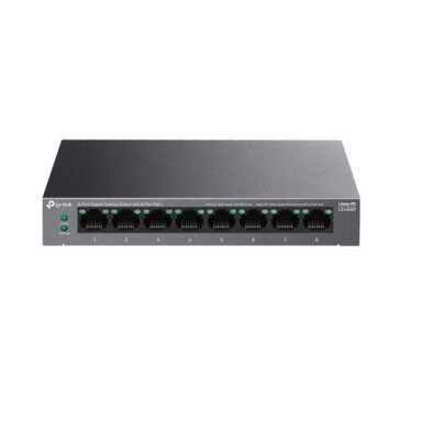 LS108GP PoE komutatorius, 8 portų, 8 PoE+, OMADA