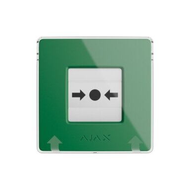 Manual Call Point, Green, Ajax