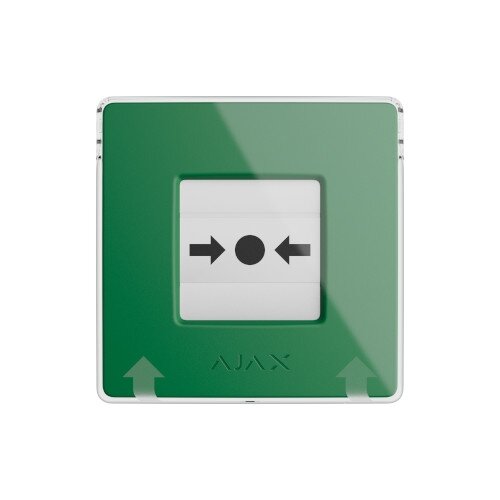 Manual Call Point, Green, Ajax Manual Call Point, Green, Ajax
