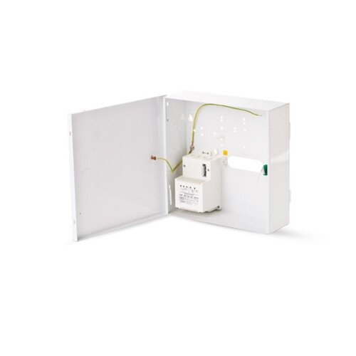 ME1, Metal housing with transformer 230V/18V. 40W, White, ELDES ME1, Metal housing with transformer 230V/18V. 40W, White, ELDES