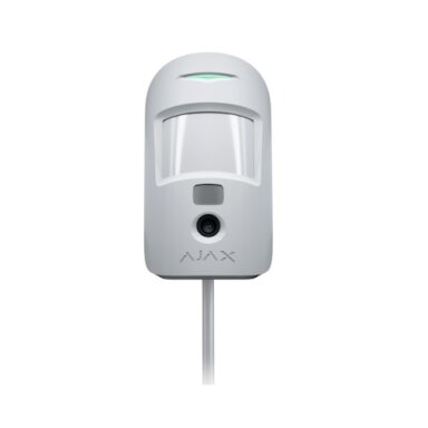 MotionCam Fibra, Wired IR motion detector, White, Ajax