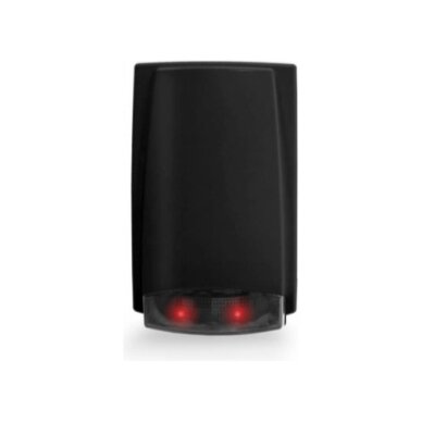 MR100RL, Outdoor Siren with Red strobe light, Black housing 1