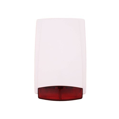 MR 300R, Outdoor Siren with Red strobe light, WHITE housing, 24V MR 300R, Outdoor Siren with Red strobe light, WHITE housing, 24V