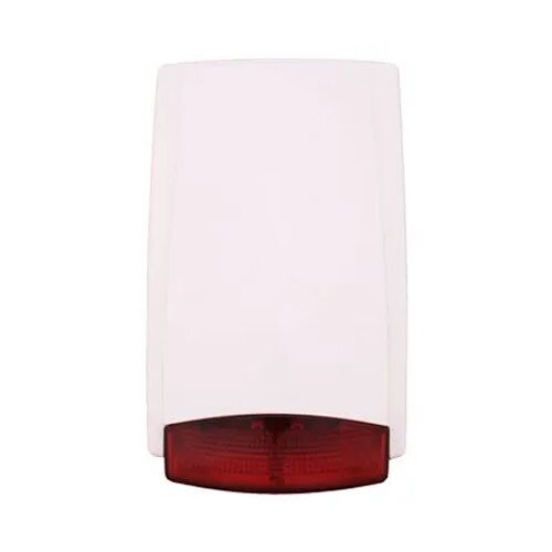 MR 300R, Outdoor Siren with Red strobe light, WHITE MR 300R, Outdoor Siren with Red strobe light, WHITE