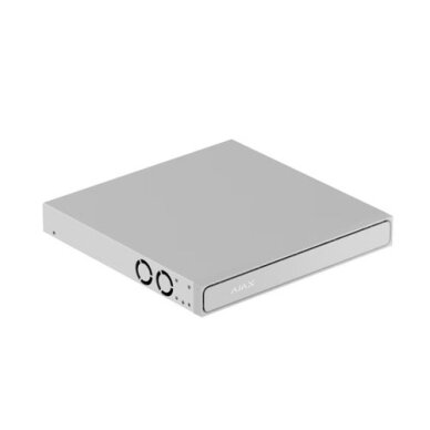 NVR H2DAI16PAC (32ch) White, 32 kanalų įrašymo įrenginys (16PoE, 2HDD), Ajax NVR H2DAI16PAC (32ch) White, 32 kanalų įrašymo įrenginys (16PoE, 2HDD), Ajax