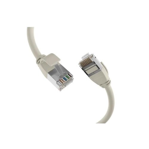Patch cord UTP 6Cat, CCA, 0,5m, pilkas