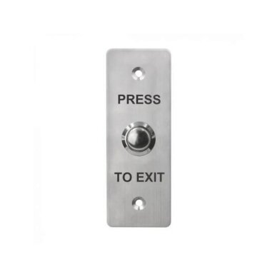 PB25 Metalinis mygtukas EXIT, LED nėra, NO ir NC kontaktai, 115 x 40 PB25 Metalinis mygtukas EXIT, LED nėra, NO ir NC kontaktai, 115 x 40