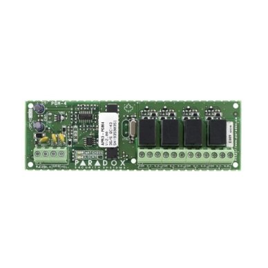 PGM4, 4 programuojamų išėjimų modulis PGM4, 4 programuojamų išėjimų modulis