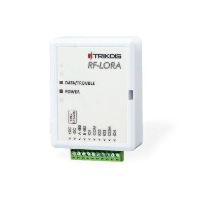 RF Lora 4F, Communication module, White, TRIKDIS RF Lora 4F, Communication module, White, TRIKDIS